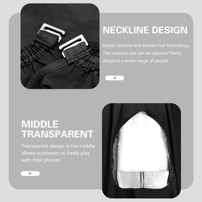 Barber Hairdresser Aprons Transparent Anti static Haircut Capes Waterproof Aprons Eagle Shawls Salon Barbershop Tools