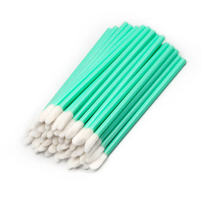 50pcs New Disposable Cosmetic Lip Brushes Lipstick Lip Glossy Wands Pen Cleaner Applicator Eyeshadow Gloss Makeup Brushes Tools