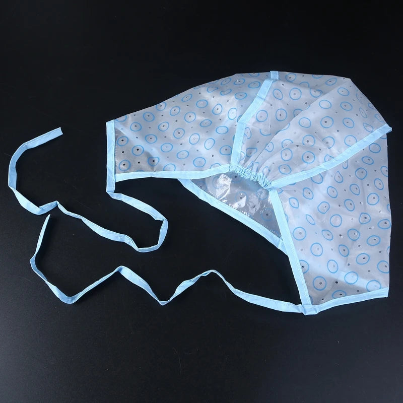 2pcs/set Hair Dyeing Cap + Hook Brush Coloring Highlighting Frosting Tipping Cover Protector Pro Hair Salon Care Styling Tools