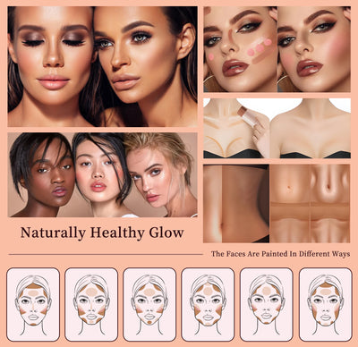 Contour Stick Set Natural Matte Finish Highlighters Shadow Waterproof Contouring Wand V-face Shaping Contour Pen Face Makeup