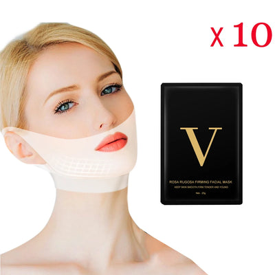1/6/10pcs Lifting Facial Mask Face V Shape Hydrogel Thin Face-Lifting Slimming Mask Reduce Double Chin Face Massage