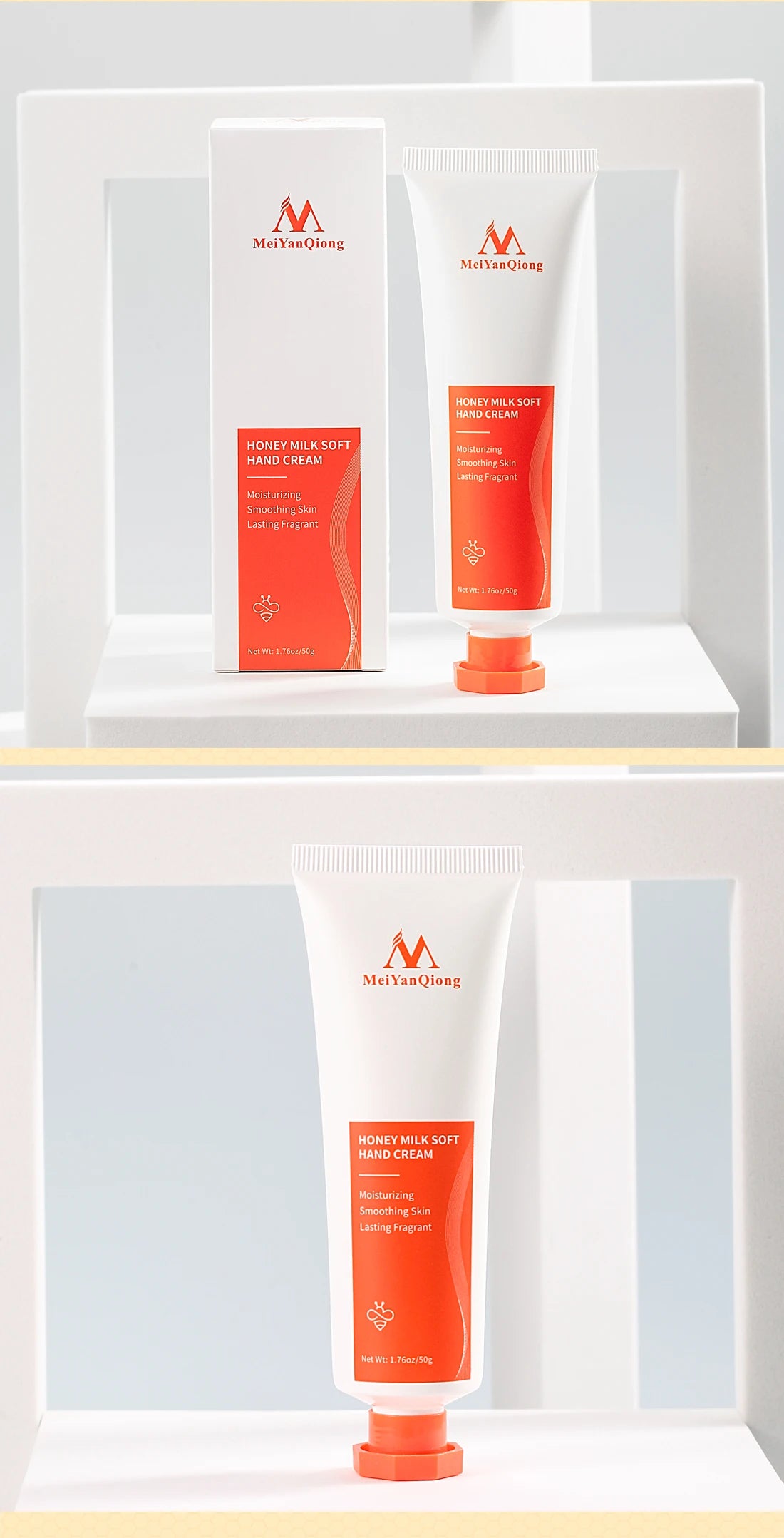 Milk Honey Soft Hand Cream Anti Aging Nourishing Smooth Anti Cracking Hands Repairs Dry Wrinkles Soften Skin Skin Care