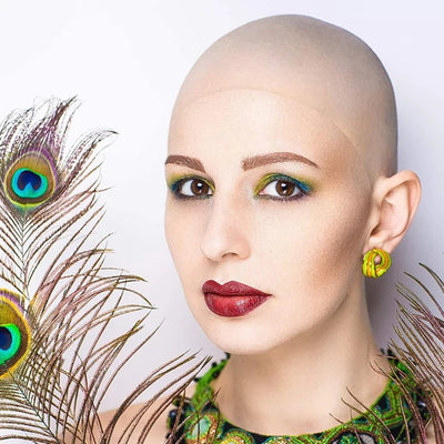 1Pc Universal 58cm Width Funny Latex Skin Fake Bald Head Unisex Fancy Movie Party Dress Skinhead Wig Cap Hat Hairpiece Accessory