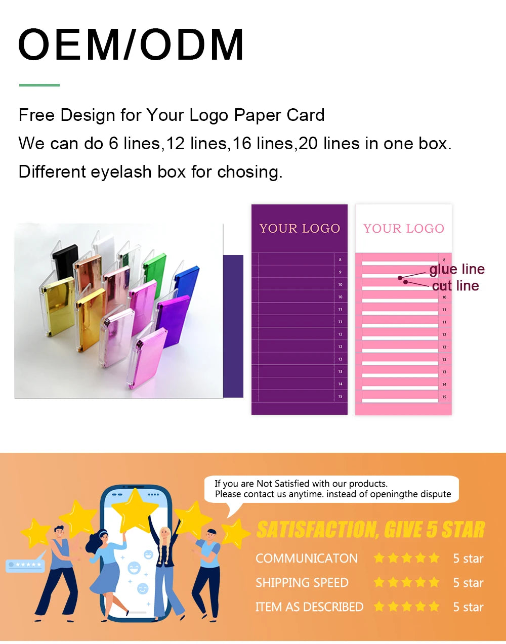 Abonnie Chocolate Dark Brown Individual Eyelash Extension 8-15mm Brown Color False Lashes Mink Eyelash Extension