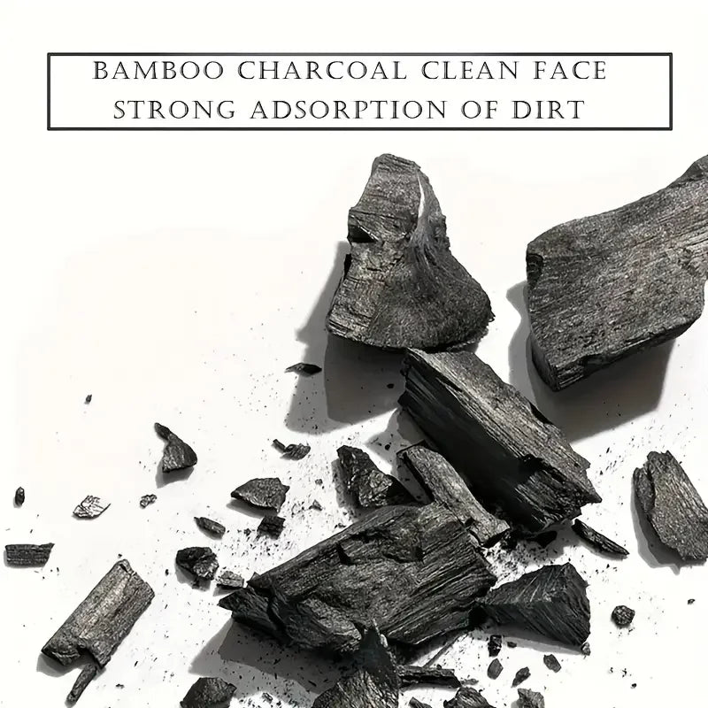 Bamboo Charcoal Nose Blackhead Remover Mask Peel Off Mask Oil-Control Deep Cleansing Shrink Pore Acne Treatment Skin Care