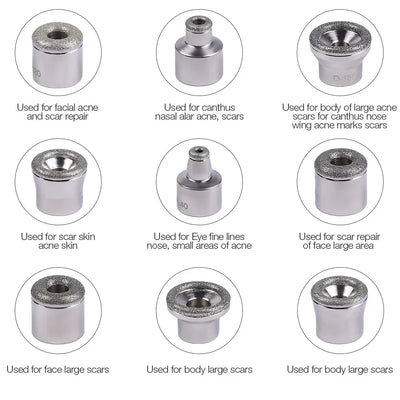 3 In 1 Combo Beauty Diamond Microdermabrasion Dermabrasion Machine Water Spray Exfoliation Machine Wrinkle Face Peeling Set