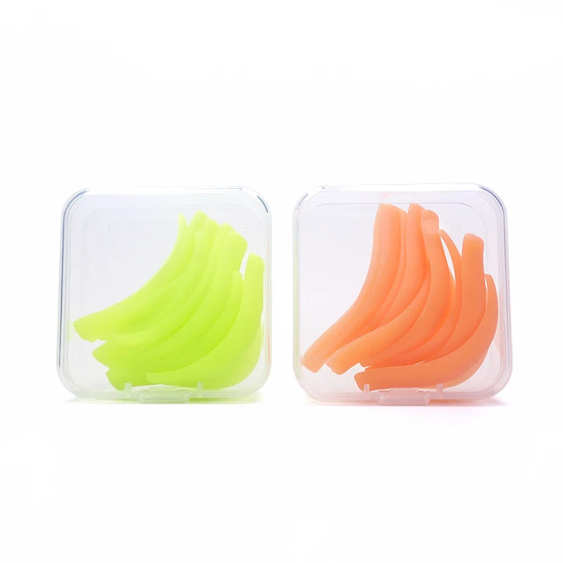 4/5/7 Pairs Silicone Eyelash Perming Pad Lash Lifting Kit Recycling 3D Eyelashes Curler Rods Shield Lashes Extension Supplies