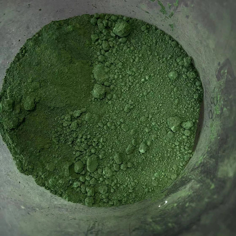 Cosmetic Grade Matte Chromium Oxide Hydroxide Green Pigment Iron Oxide Powder Use Lipstick DIY Nail Polish Brick Paint Candle