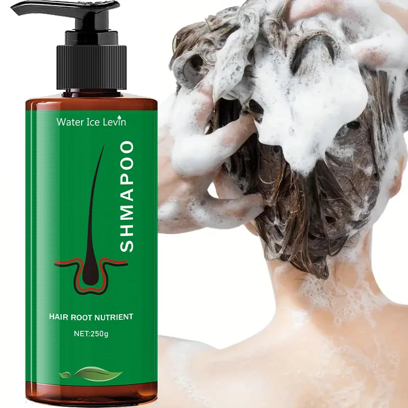 Hair Root Nutrient Peptide Protein Shampoo, Keratin and Biotin, 8.82 Oz, Deep Care for Dry, Frizzy and Damaged Hair, Moisturizing and Smoothing Formula, Suitable for Men and Women