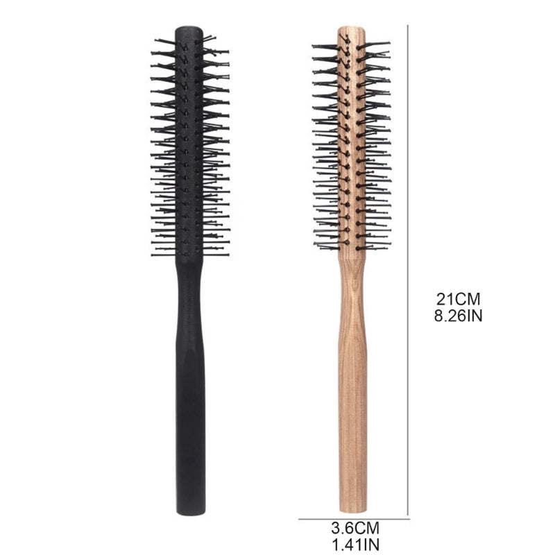 Round Hair Comb Curling Hair Brushes Curly Hairbrush Massage Roller Comb Hairdressing Salon Blowing Styling Drying Drop Shipping