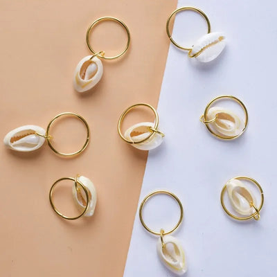 5pcs/bag Hair Braid Bead Butterfly Dreadlock Beads Ring Braiding Hair Sparkly Hair Styling Tool Bohemian Braid Hairs Accessories