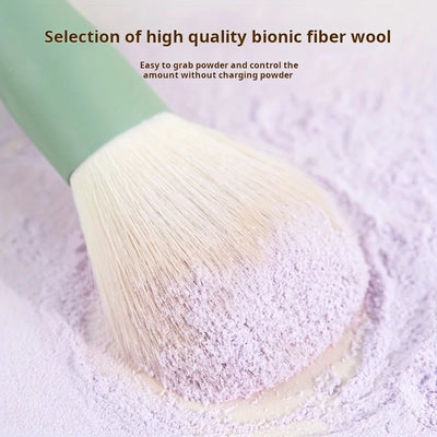 10 Mini Portable Makeup Brush Set Full Set of Eye Shadow Brushes Mini Soft Hair Makeup Travel Suit ﻿