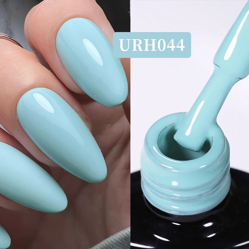 UR SUGAR 7ml Nude Pink Color Nail Gel Polish Semi Permanent Soak Off UV DIY Nail Art Gel Long Lasting Design Manicure Supplies