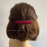 Morandi Color Spring Hair Clip Women Girls Temperament Ponytail Hairpin Korean Colorful Matte Barrettes Hair Styling Accessories