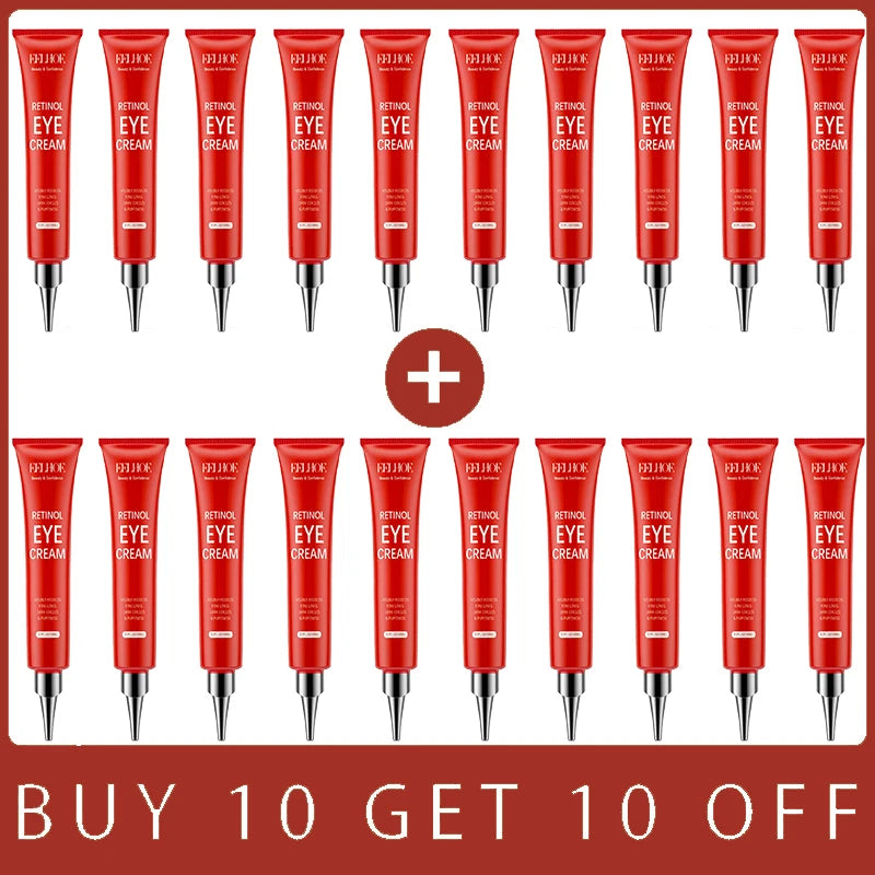 Anti Wrinkle Eye Cream Remove Eye Bags Puffiness Lifting Firming Smooth Skin Care Moisturizing Instant Eye Massage Cream