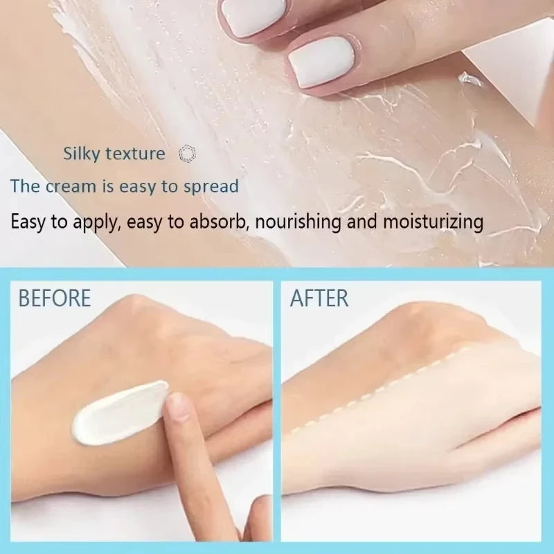 Body whitening cream niacinamide whitening lightening private armpit knee inner thigh whitening nourishing moisturising cream