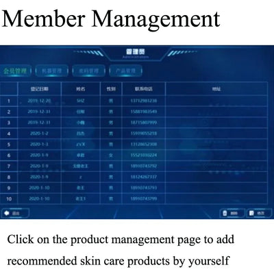 Smart Ice Blue Plus 7 in 1 Oxygen Hydro dermabrasion Bubble Machine Professional Face Hydra Machine rf Lifting ultrason machine