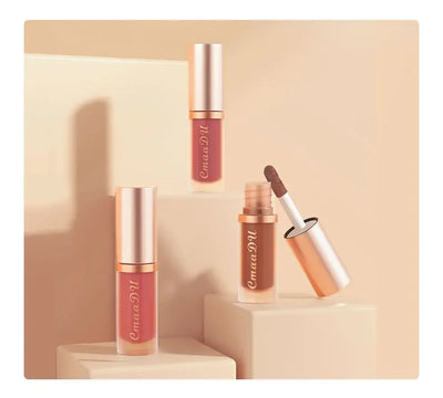 1pcs Waterproof Matte Velvet Lip Glaze Moisturizing Long Lasting Non-stick Cup Not Easy To Fade Lip Gloss Lipstick Makeup