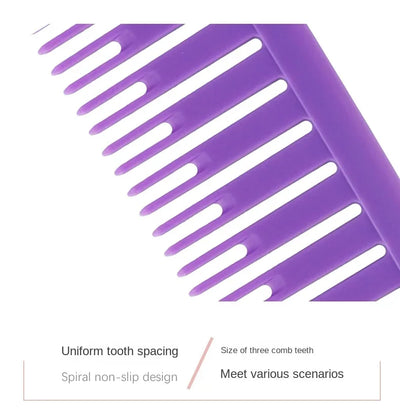 3pcs Hairbrush Hair Styling Combs Tailed Comb Set Coloring Dyeing Comb Salon Tool Sectioning Highlighting Weaving Cutting Comb