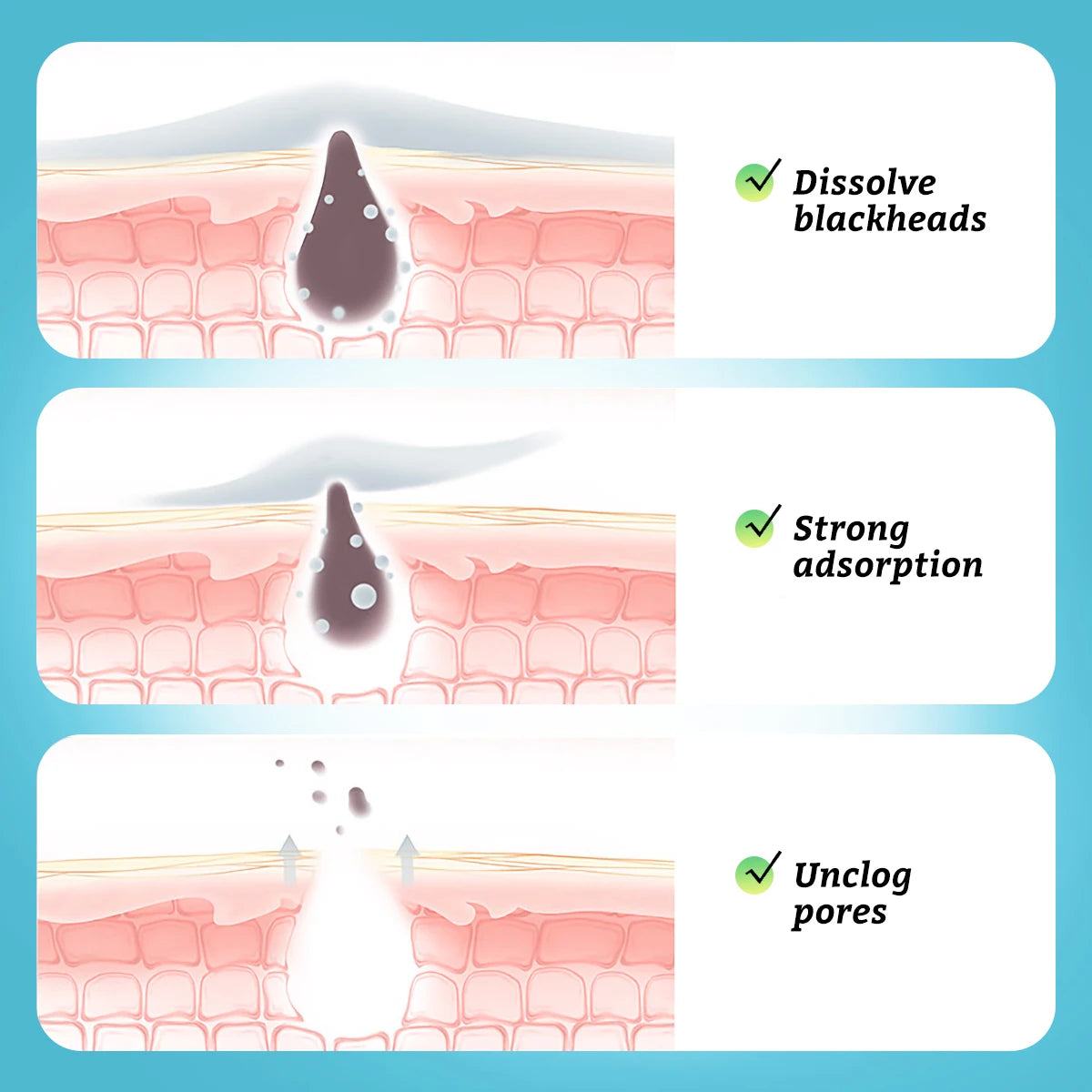 Mango Blackhead Remover Acne Treatment Nose Oil-control Mud Pore Strip Mask Whitening Cream Peel off Mask Nose Peel Skin Care