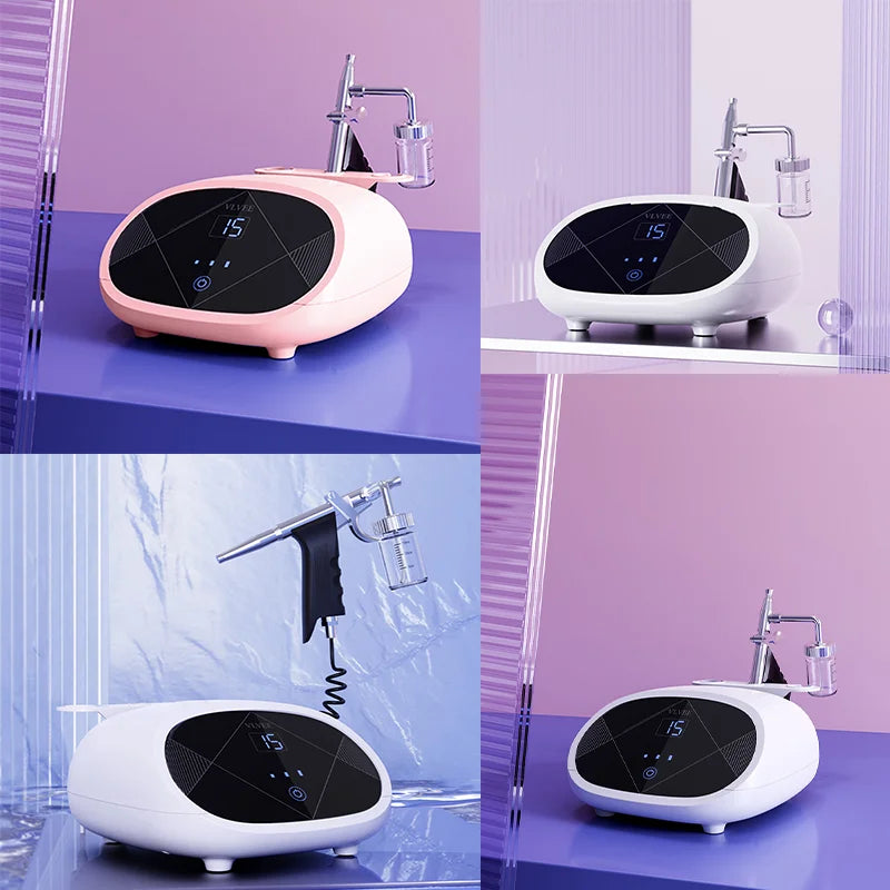 VLVEE Professional Face hydration device 3 Gears High Pressure adjustment Moisturize the skin Desktop handheld spray gun HomeUse