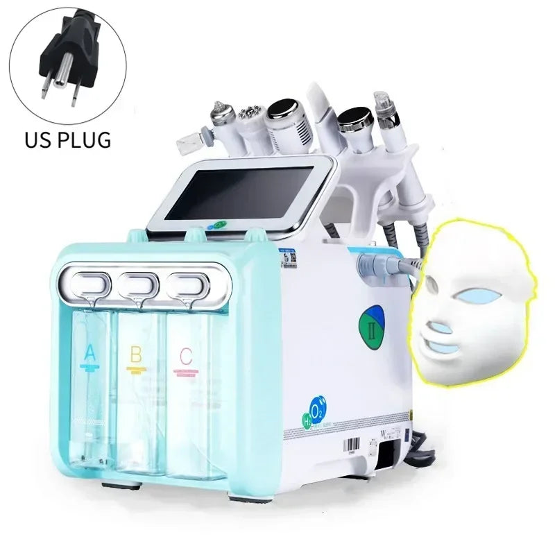 New Arrival! 7 In 1 H2O2 Water Oxygen Jet Peel Hydro Beauty Skin Cleansing Hydrofacial Machine Facial Machine Water Aqua Peeling