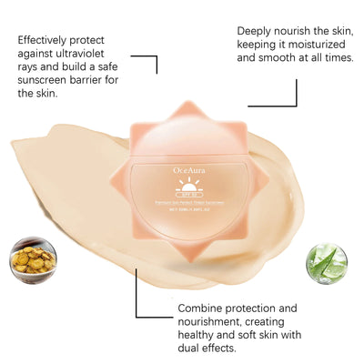 Sunscreen For Face Whole Body SPF 50+ UV Resistant Skin Protection Anti Sunburn Oil Control Moisturizing Sun Isolation Cream