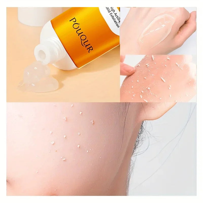 Facial exfoliating gel, moisturizing, brightening, nourishing, face cream, skin beauty care gel