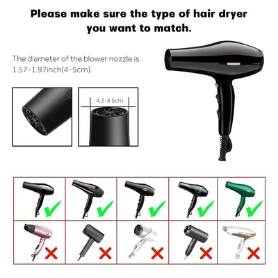 Salon Hair Diffuser Women Curly Hair Dryer Barber Foldable Blow Dryers Silicone Universal Diffuser Barbershop Tools