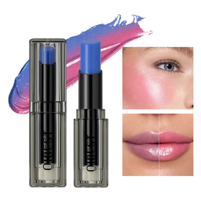 QIBEST Magic Color Changing Lip Stick Moisturizing Long Lasting PH Change Shift Colors Lip Balm Nourish Lip Stain Tint Makeup