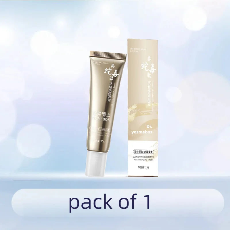 Anti-wrinkle and rejuvenating eye cream, moisturizing, nourishing, improving dullness, firming and removing eye bags