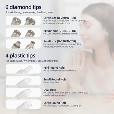 Foreverlily Diamond Facial Peeling Machine Home Use Professional Microdermabrasion Nano Water Spray Exfoliation Beauty Machine