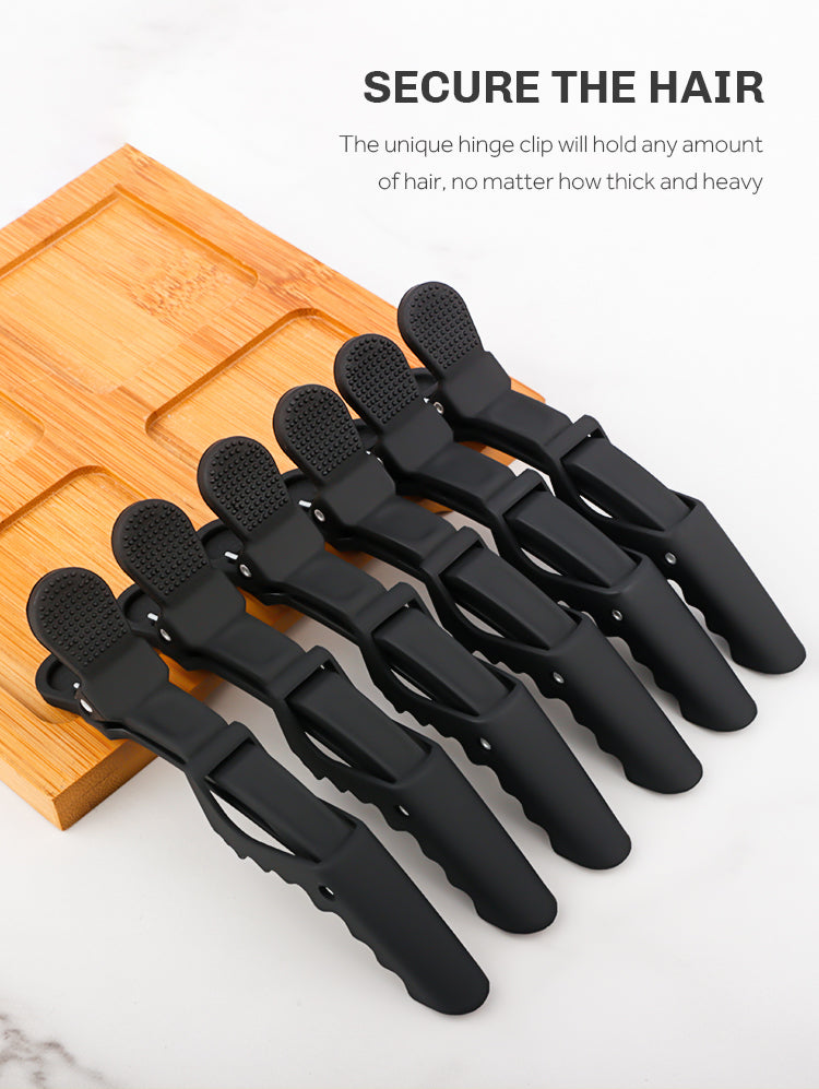 6pcs/lot Hair Clip Hairdressing Clamps Claw Section Alligator Clips Barber For Salon Styling Hair Accessories Hairpin For Women