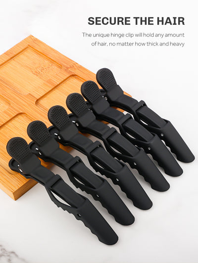 6pcs/lot Hair Clip Hairdressing Clamps Claw Section Alligator Clips Barber For Salon Styling Hair Accessories Hairpin For Women