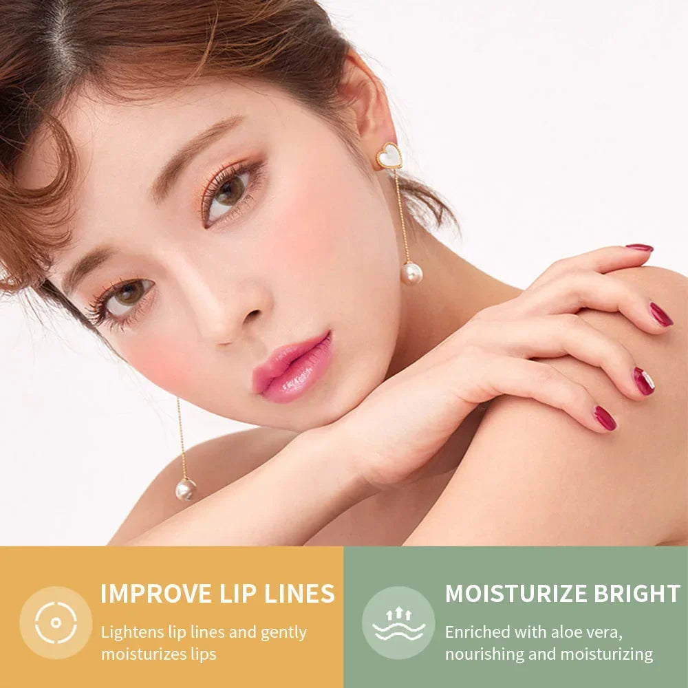 Temperature Change Aloe Vera Lip Balm Natural Lasting Moisturizing Anti-drying Lipstick Refreshing Non-sticky Lips Care Cosmetic