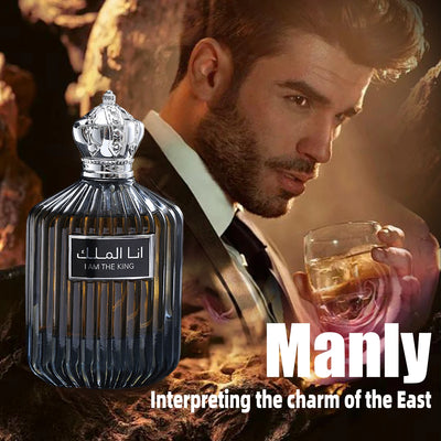 Arabic King Men's Perfume A provocative fragrance that exudes confidence, sensuality, and sophistication lasting finish