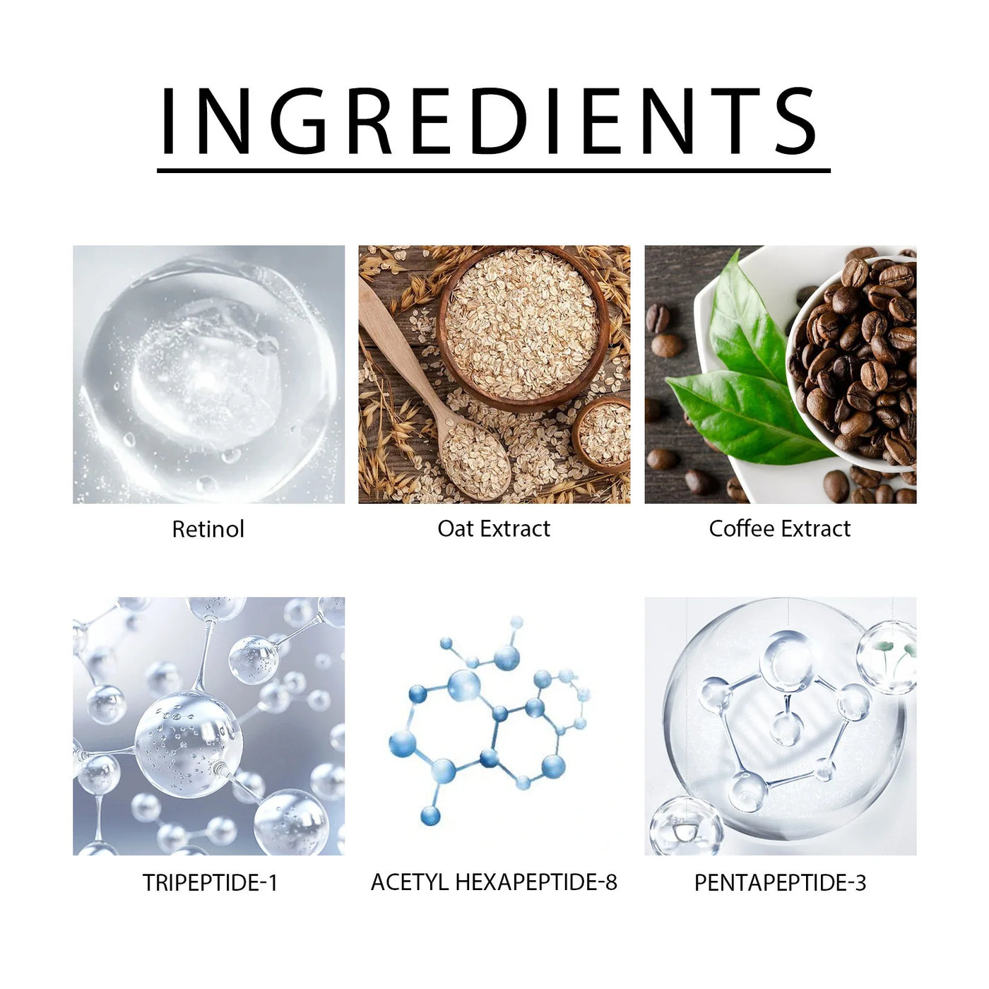 Anti Wrinkle Eye Cream Remove Eye Bags Puffiness Lifting Firming Smooth Skin Care Moisturizing Instant Eye Massage Cream