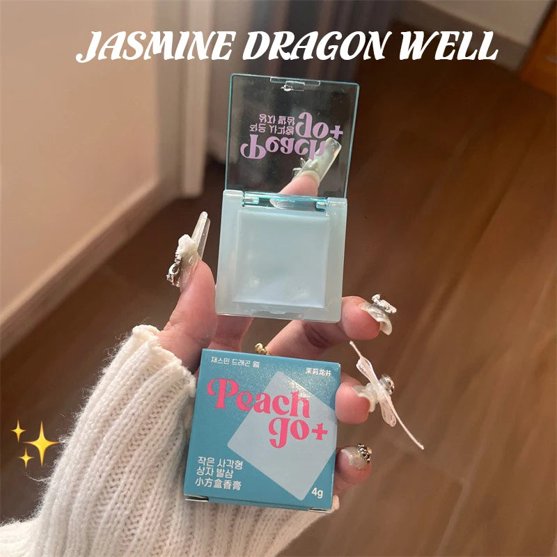 Small Ice Cube Solid Perfume Refreshing and Fragrant Lasting Deodorants Eliminate The Odor Lasting Balm Fruit Tea Fragrant Paste