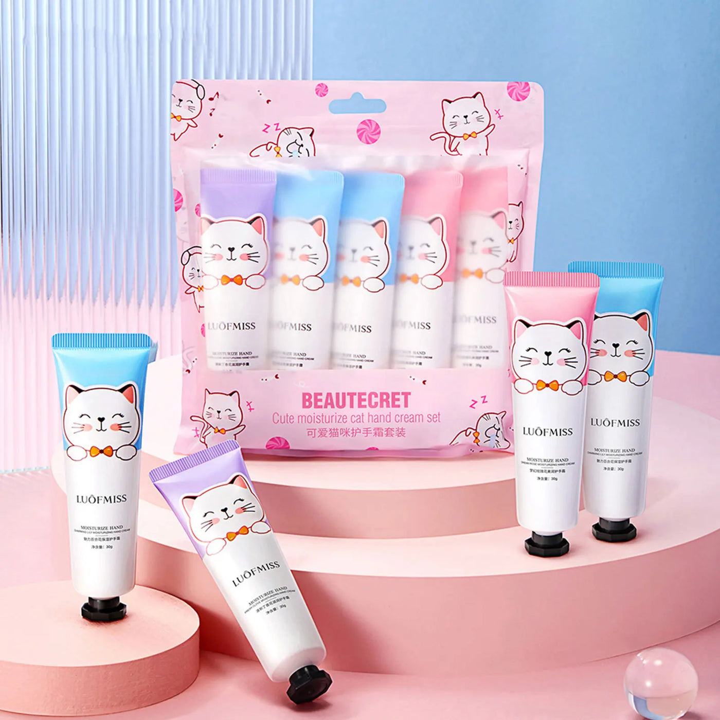 Hand Cream Gift Sets For Women Hand Cream Hand Cream Collection Hand Cream Set For Dry Hands Pack Of 5 Hand Lotion Travel Size