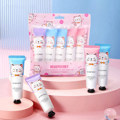 Hand Cream Gift Sets For Women Hand Cream Hand Cream Collection Hand Cream Set For Dry Hands Pack Of 5 Hand Lotion Travel Size