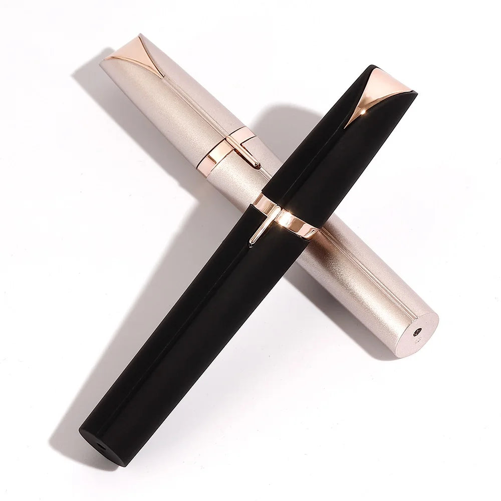 Electric Eyebrow Trimmer Mini Eyebrow Epilator Portable Facial Hair Shaver Lip Hair Nose Hair Removal Razor Women Trimmers