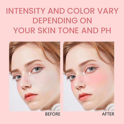 Iron box monochrome blush low saturation light pink nude pink girl clear and white