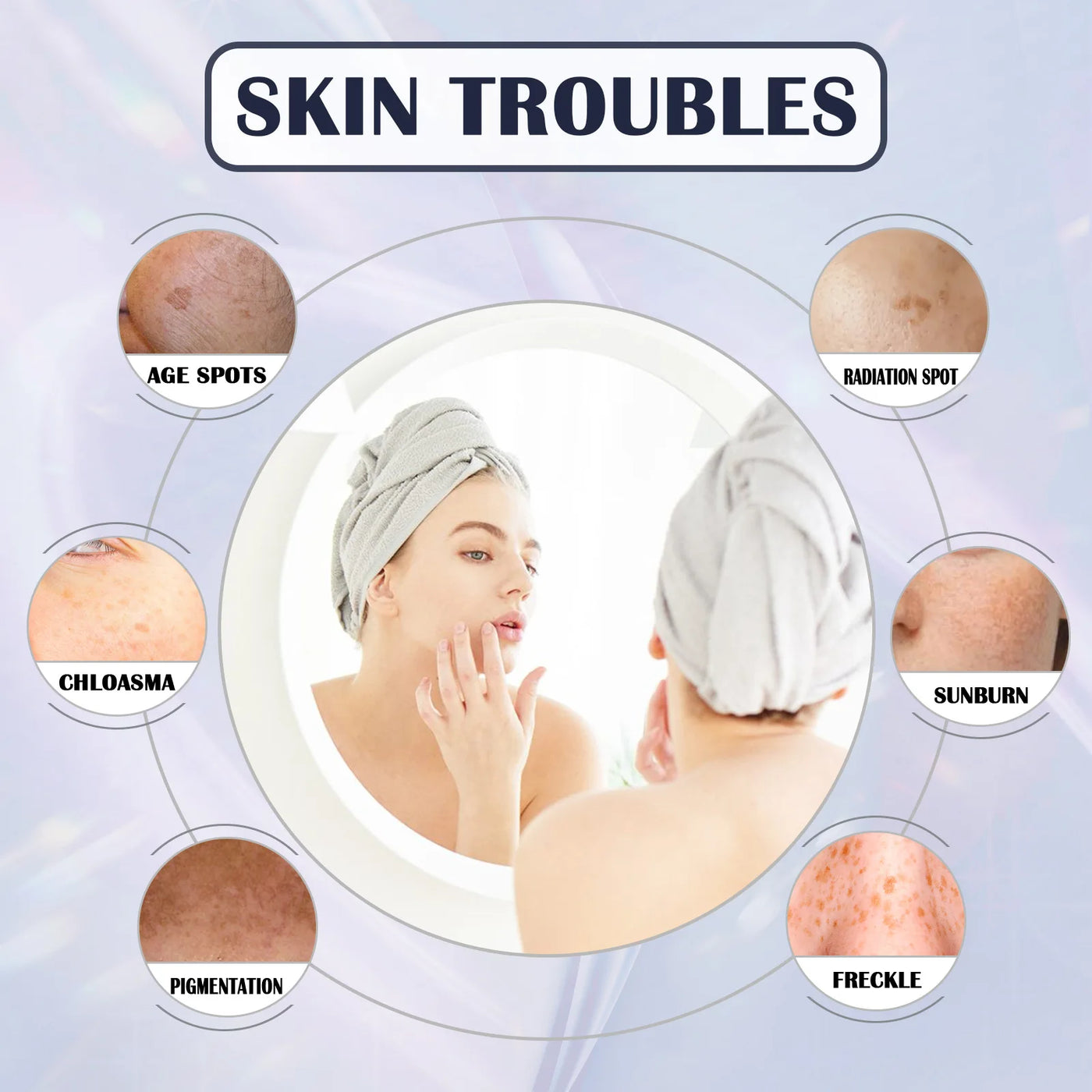 nicotinamide essence removes black spots and acne, improves facial scars, brightens skin tone and revitalizes face