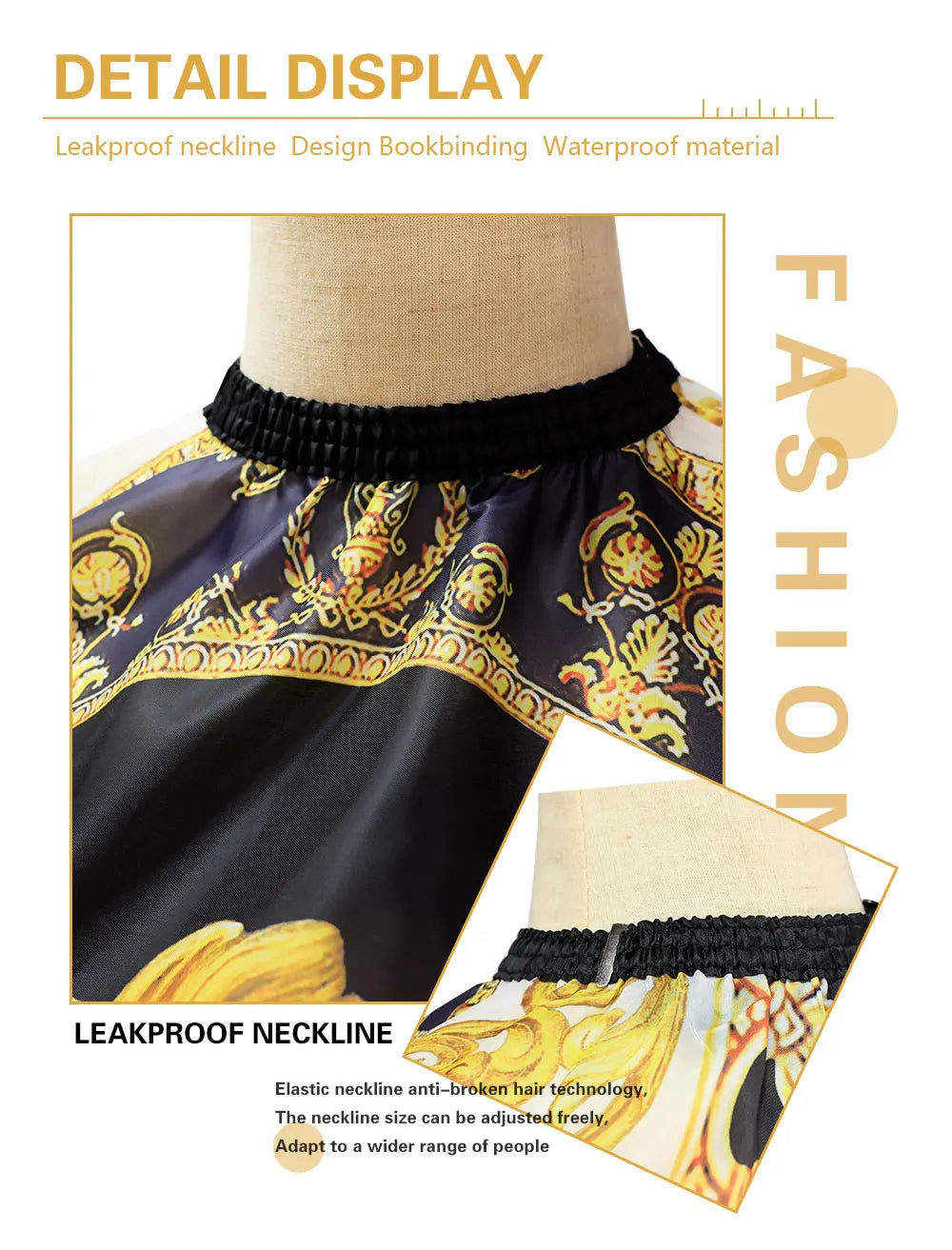 Professional Hairdressing Hairdresser Cloth Lion Pattern Gown Barber Waterproof Hairdresser Apron Haircut capes Accessories