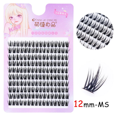 Individual Eyelashes DIY Eyelash Clusters Natural Fake Eyelashes Lash Clusters Manga Lashes Newbie Daily Eyelashes Makeup