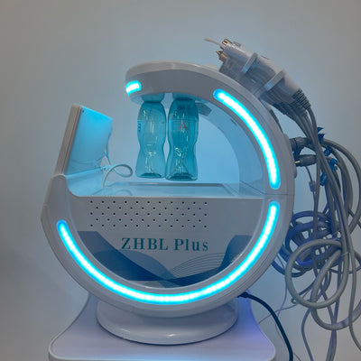 7 In 1 Water Oxygen Bubble Jet Peel Beauty Skin Multifunction Facial Care Machine Peeling Anti Aging Skin Analysis Devices