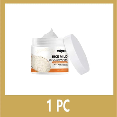 Rice Exfoliating Gel Face Oil Control  Purifying Face Pores Shrinking Brighten Moisturizing Facial Scrub Product Improve Skin