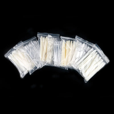 50Pcs/Set Nail Tips Colors Display Tools color plate practice nail plate fan-shaped Manicure Tools