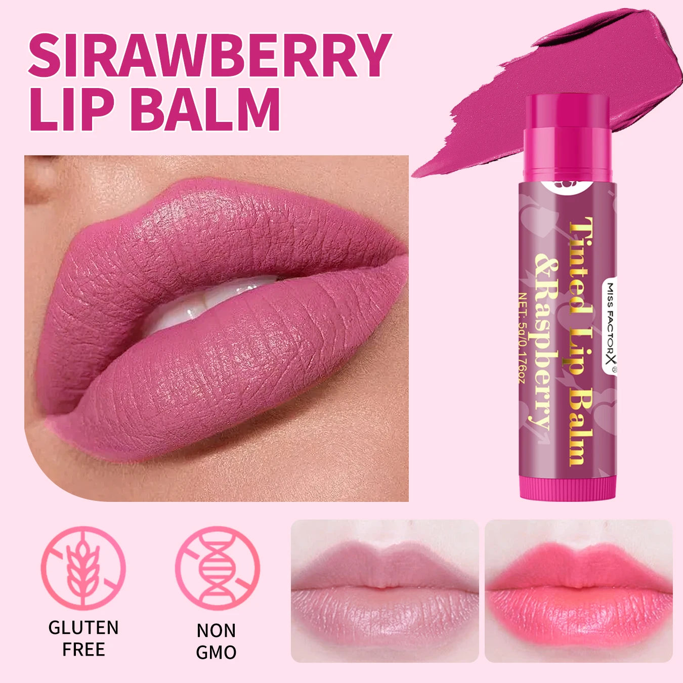 6 pieces/box, 6 flavors, nourishing and moisturizing dry lips, lipstick, lipstick gift set, the best choice for women's gifts