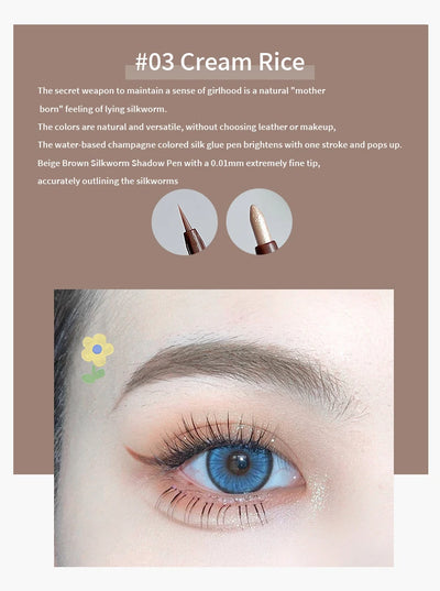 Eyeliner Double Head Pen For Smooth And Delicate Eye Makeup  Quick Drying Film Forming Waterproof And Sweat Proof Eye Makeup